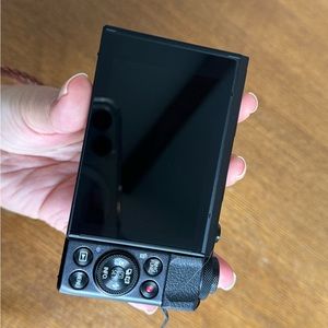 Canon Mark II GX7; almost like new. Used like 3-4 times.